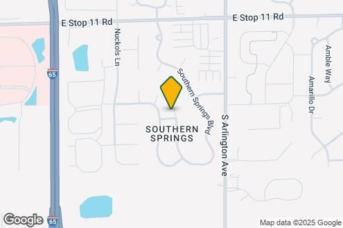 Map Image of the Property - 5822 Southern Springs Ln