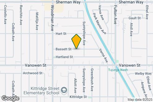 Map Image of the Property - 13526 Bassett St