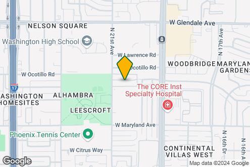 Imagen del Mapa de la Propiedad - North Palms Townhomes