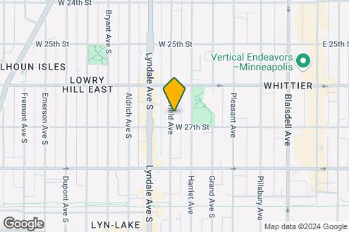 Map Image of the Property - 2641 Garfield Ave S