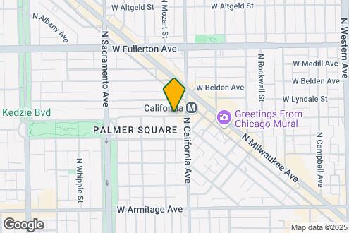 Map Image of the Property - 2837 W Palmer St