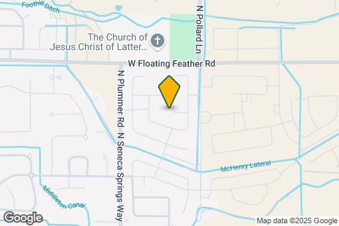 Map Image of the Property - 1389 N Garnet Creek Ave