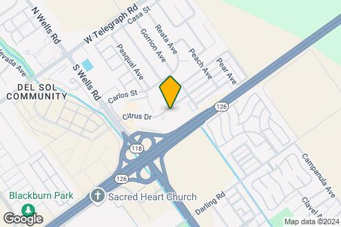 Map Image of the Property - Citrus Glen Apartments