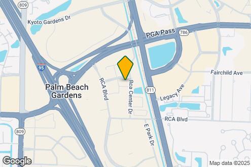 Map Image of the Property - The Marc at Palm Beach Gardens