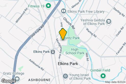 Imagen del Mapa de la Propiedad - Elkins Park Gardens