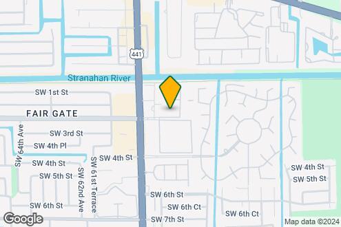 Map Image of the Property - Cross Creek Apartments