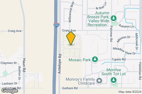 Map Image of the Property - Tricon Menifee