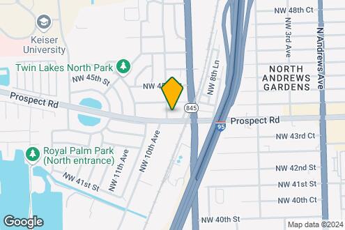 Map Image of the Property - 999 W. Prospect Road