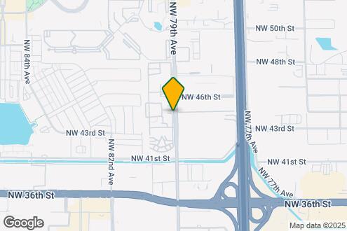 Map Image of the Property - 4420 NW 79th Ave