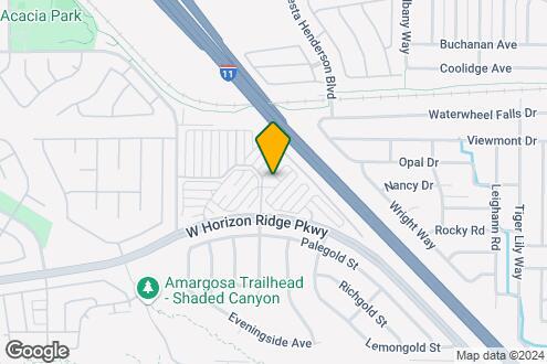 Map Image of the Property - The Townhomes at Horizon Ridge