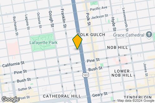 Map Image of the Property - 1700 California Street