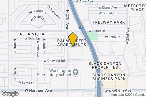 Map Image of the Property - Desert Lakes Apartments