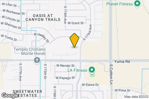 Map Image of the Property - Hillstone Residences at Canyon Trails