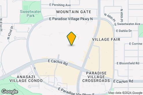 Map Image of the Property - AVE Paradise Valley