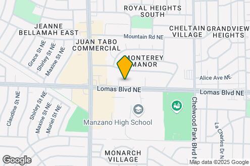 Map Image of the Property - Monterey Manor Apartments